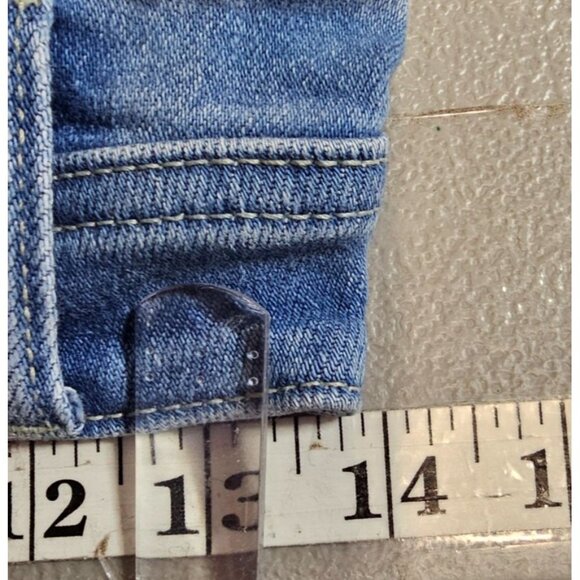 KanCan Womens 27 Sian‎ High Rise Buttonfly Flare Jeans - Picture 8 of 14